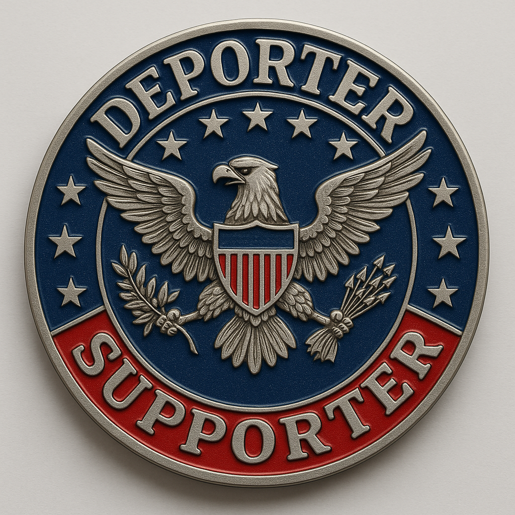 Deporter Supporter Challenge Coin – Exclusive Pre-Order