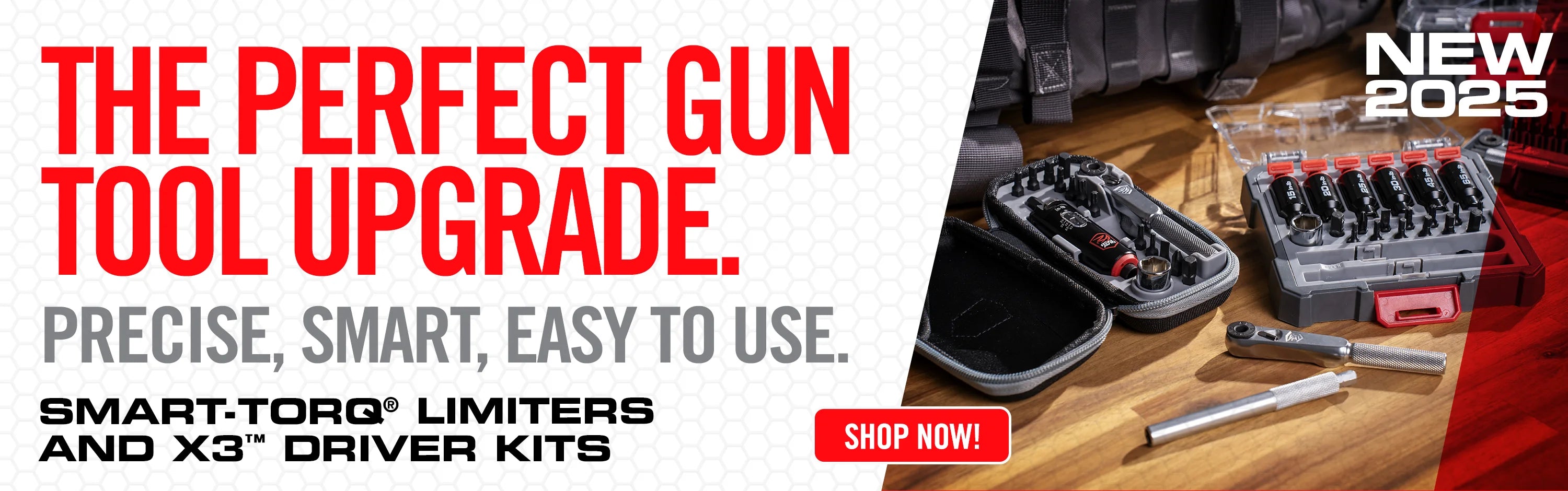 SMART-TORQ® ADJUSTABLE LIMITER & X3™ DRIVER KIT - Banner