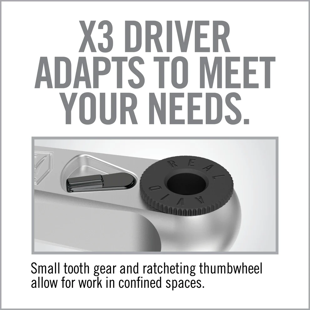 SMART-TORQ® ADJUSTABLE LIMITER & X3™ DRIVER KIT