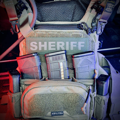 SHERIFF ID Panel Velcro Patch