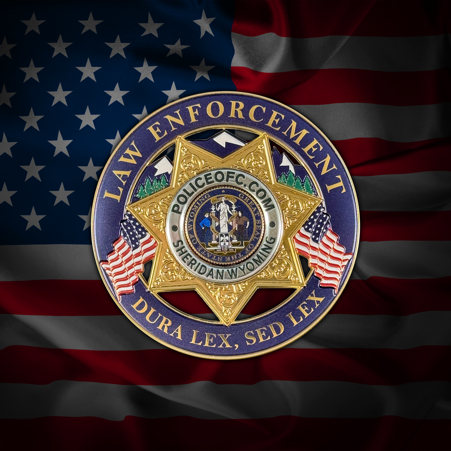 PoliceOfc.com Demo BadgePatch™