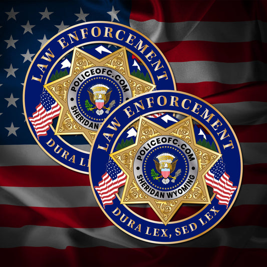 PoliceOfc.com Challenge Coin – Limited Edition