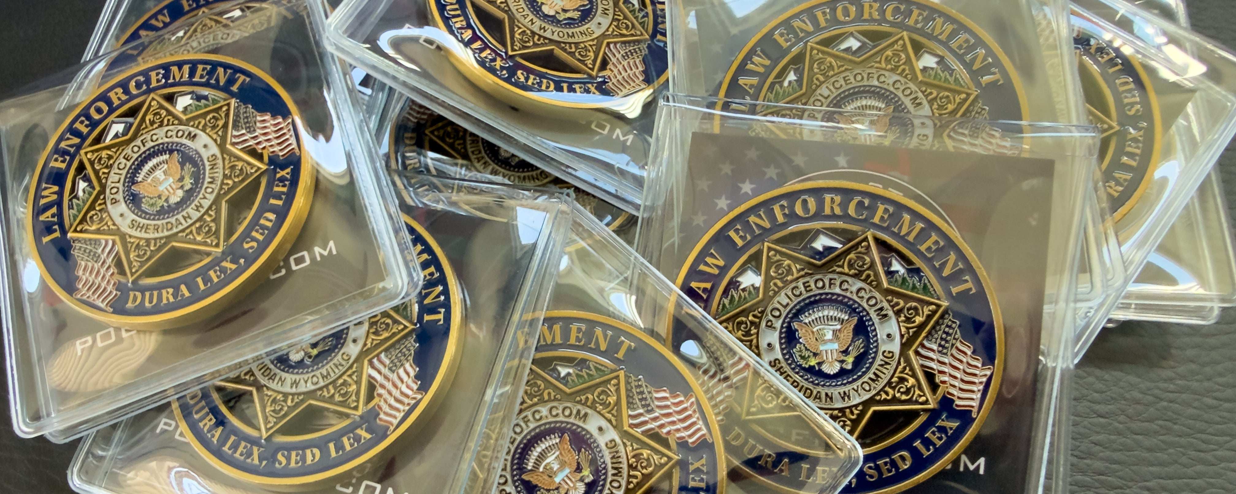 PoliceOfc.com Challenge Coin – Limited Edition - Banner
