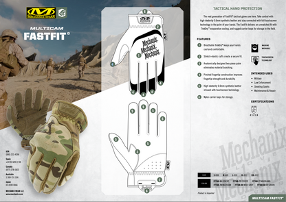 Multicam FastFit® Tactical Gloves