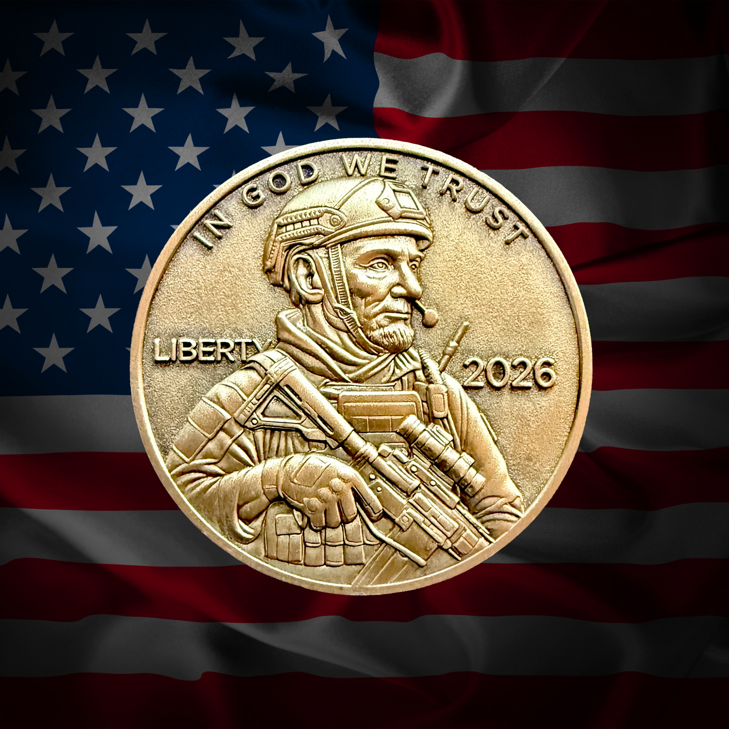 TACTICAL PENNY CHALLENGE COIN