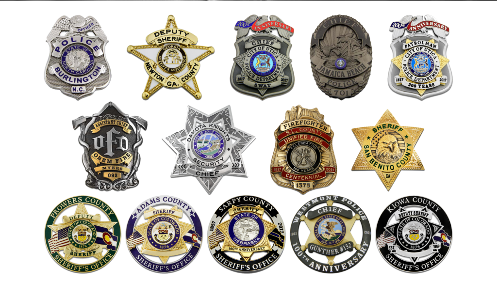 Custom Law Enforcement Badges | U.S. Law Enforcement | Store