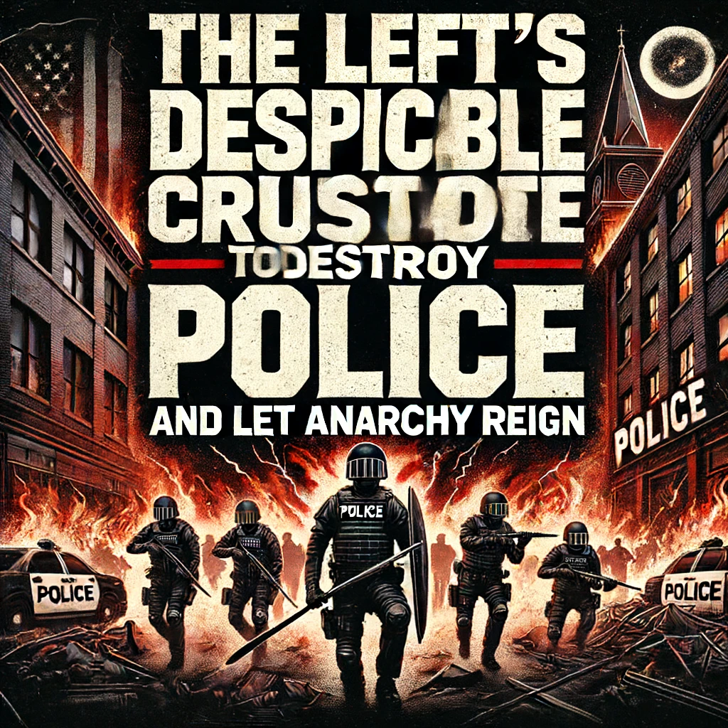 The Left's Despicable Crusade to Destroy Police and Let Anarchy Reign